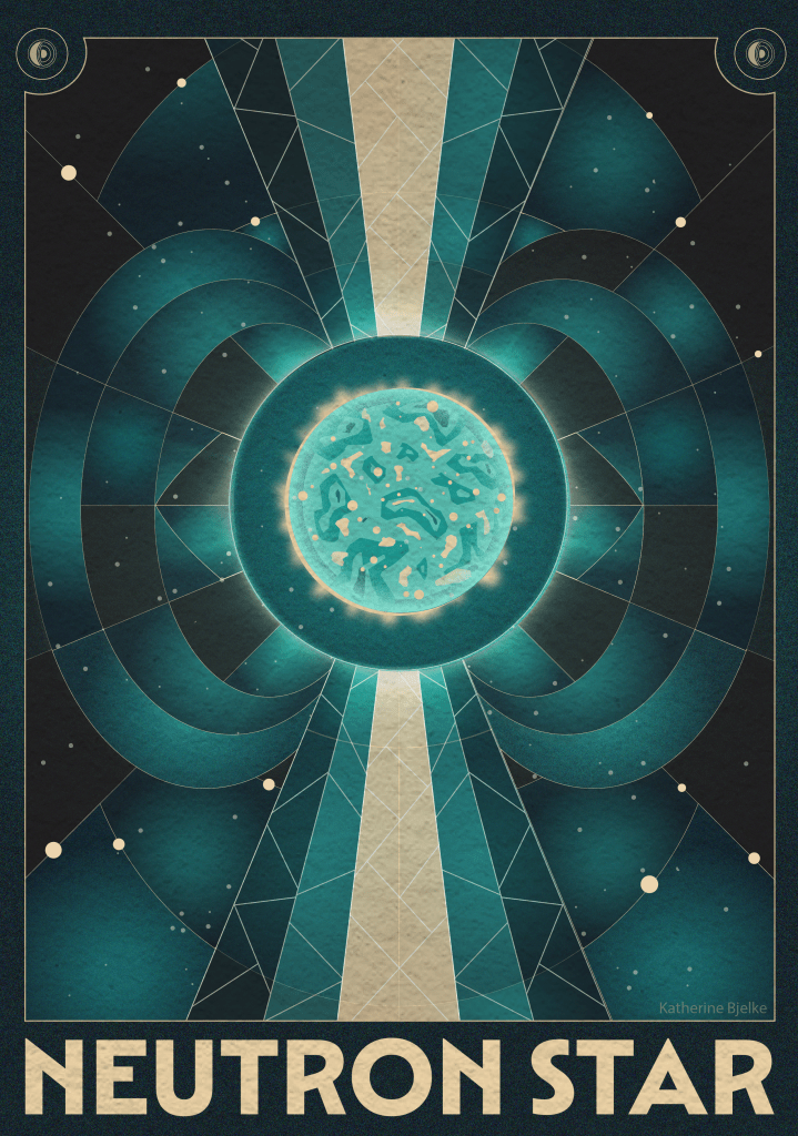 Neutron Star poster by Katherine Bjelke